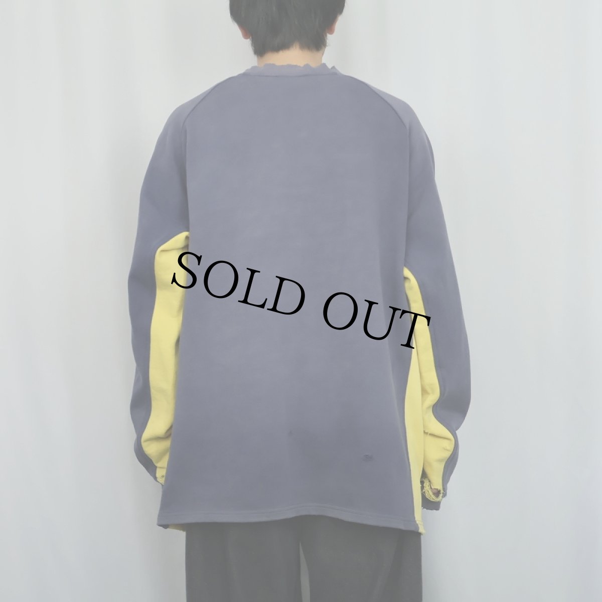 画像3: NIKE ロゴ刺? 切り替えデザイン スウェット XXL (3)