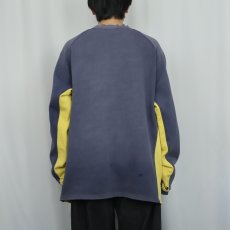 画像3: NIKE ロゴ刺繡 切り替えデザイン スウェット XXL (3)