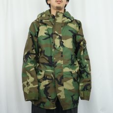 画像2: 2000's U.S.MILITARY ECWCS GEN1 ウッドランドカモ GORE-TEXパーカ LARGE-REGULAR (2)