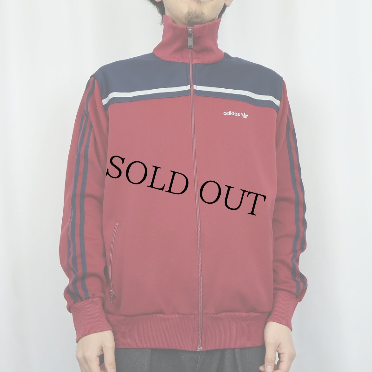 画像2: 80's adidas TAIWAN製 トラックジャケット L (2)