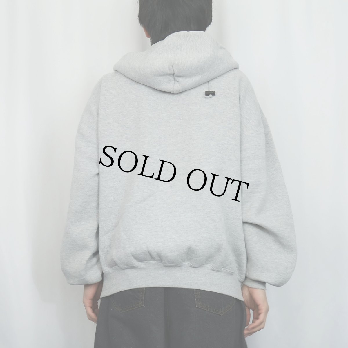 画像3: 90's RUSSELL ATHLETIC USA製 無地スウェットジップパーカー XL (3)