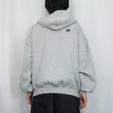 画像3: 90's RUSSELL ATHLETIC USA製 無地スウェットジップパーカー XL (3)