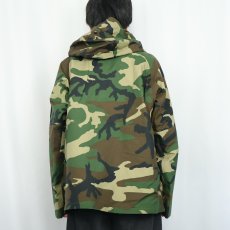 画像3: 2000's U.S.MILITARY ECWCS GEN1 ウッドランドカモ GORE-TEXパーカ LARGE-SHORT (3)