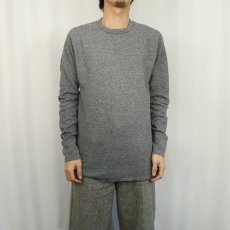 画像2: 90's duofold USA製 無地 2PLYカットソー L (2)