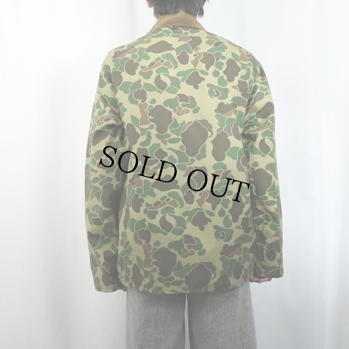 画像3: ダックハンターカモ柄 ハンティングジャケット M (3)