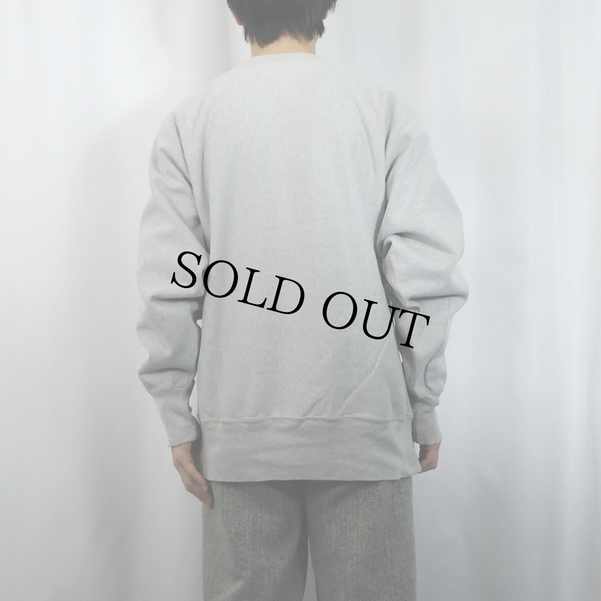 画像3: 90's Champion REVERSE WEAVE "IOWA STATE" プリントスウェット XL (3)