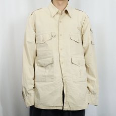 画像2: 80's ORVIS コットンフィッシングシャツ XL  (2)
