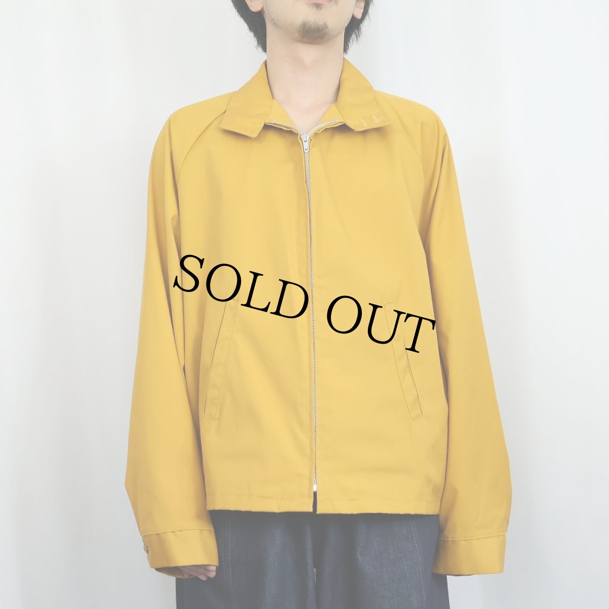 画像3: 60's Collegiate-Pacific "JAYCEES" フロッキープリント ドリズラージャケット XL (3)