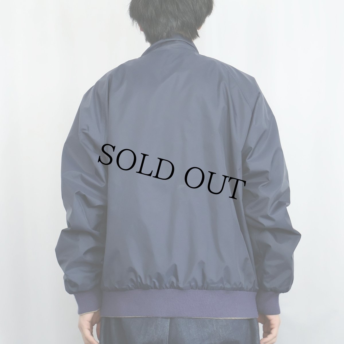 画像4: 80〜90's LANDS' END リバーシブル スイングトップ L (4)