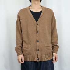 画像2: L.L.Bean コットンニットカーディガン L (2)
