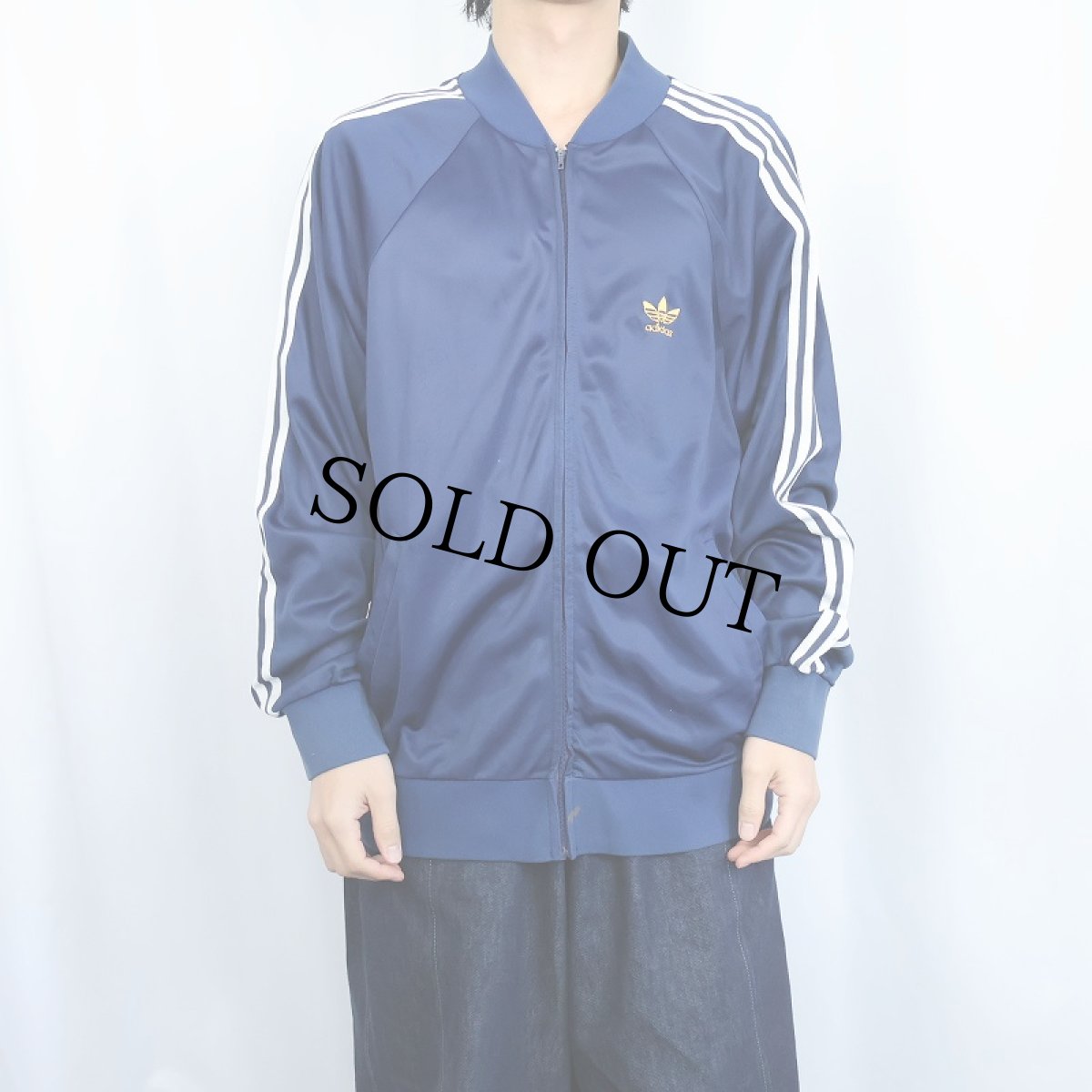 画像2: 70〜80's adidas by VENTEX FRANCE製 ATP トラックジャケット NAVY (2)