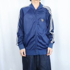 画像2: 70〜80's adidas by VENTEX FRANCE製 ATP トラックジャケット NAVY (2)
