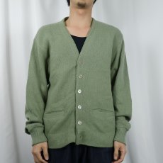 画像2: 60〜70's CAMPUS USA製 アクリルニットカーディガン (2)