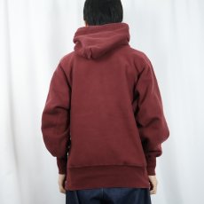 画像3: 90's Champion REVERSE WEAVE USA製 "MULTNOMAH BIBLE COLLEGE" プリントスウェットフーディー L (3)