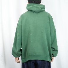 画像3: 90's RUSSELL ATHLETIC USA製 無地スウェットフーディー XXL (3)