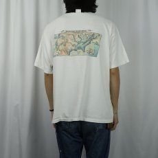 画像4: 90's BANANA REPUBLIC USA製 イルカプリント ポケットTシャツ XL (4)