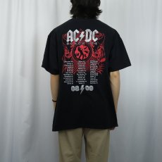画像3: 2000's AC/DC "BLACK ICE" ロックバンドツアーTシャツ BLACK XL (3)