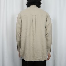 画像3: CHICO'S DESIGN 無地リネンシャツ SIZE2 (3)