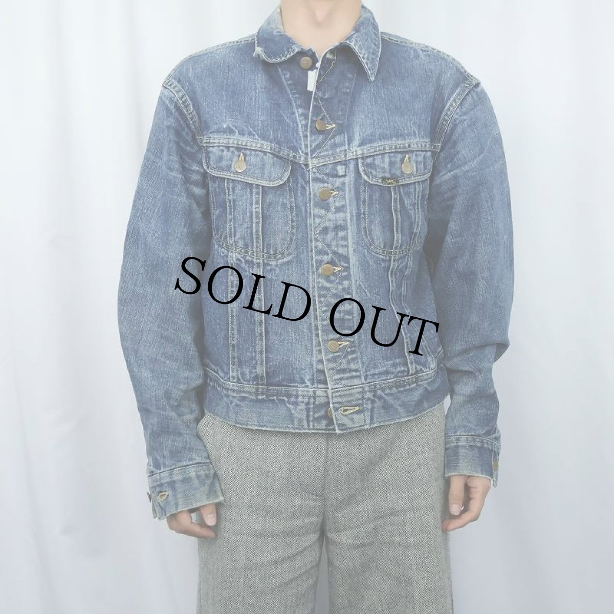 画像2: 60's Lee 101-J USA製 デニムジャケット SIZE42 REGULAR (2)