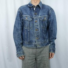 画像2: 60's Lee 101-J USA製 デニムジャケット SIZE42 REGULAR (2)