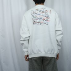 画像3: 90's Ralph Steadman "Cardinal Zin" アートプリントスウェット XL (3)