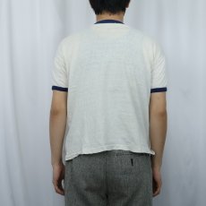 画像3: 80〜90's ROLLING STONES ロックバンドプリント リンガーTシャツ (3)