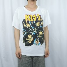 画像3: 80's KISS USA製 "I WENT CRAZY WITH KISS" ハードロックバンドTシャツ XL (3)