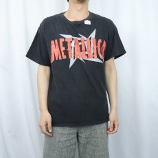 画像3: 90's METALLICA "METALLICA KORN " ヘヴィメタルバンドTシャツ BLACK L (3)