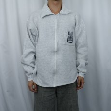 画像2: 90's ROLLING STONES USA製 "VOODOO LOUNGE" ロックバンドツアー スウェットジップジャケット L (2)