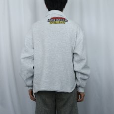 画像3: 90's ROLLING STONES USA製 "VOODOO LOUNGE" ロックバンドツアー スウェットジップジャケット L (3)