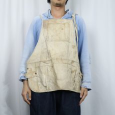 画像2: VINTAGE コットンダックエプロン (2)