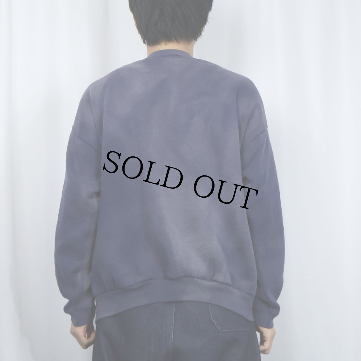 画像3: 90's TULTEX USA製 無地スウェット NAVY XL (3)