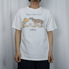 画像2: 90's Walt Disney World "ANIMAL KINGDOM" キャラクタープリントスウェット M (2)