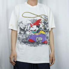 画像2: 90's MICKEY "MICKEY MOUSE" キャラクタープリントTシャツ  (2)