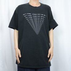 画像2: 2000's THE SIMPSONS "Can't sleep, clowns will eat me..." アニメプリントTシャツ BLACK 2X (2)