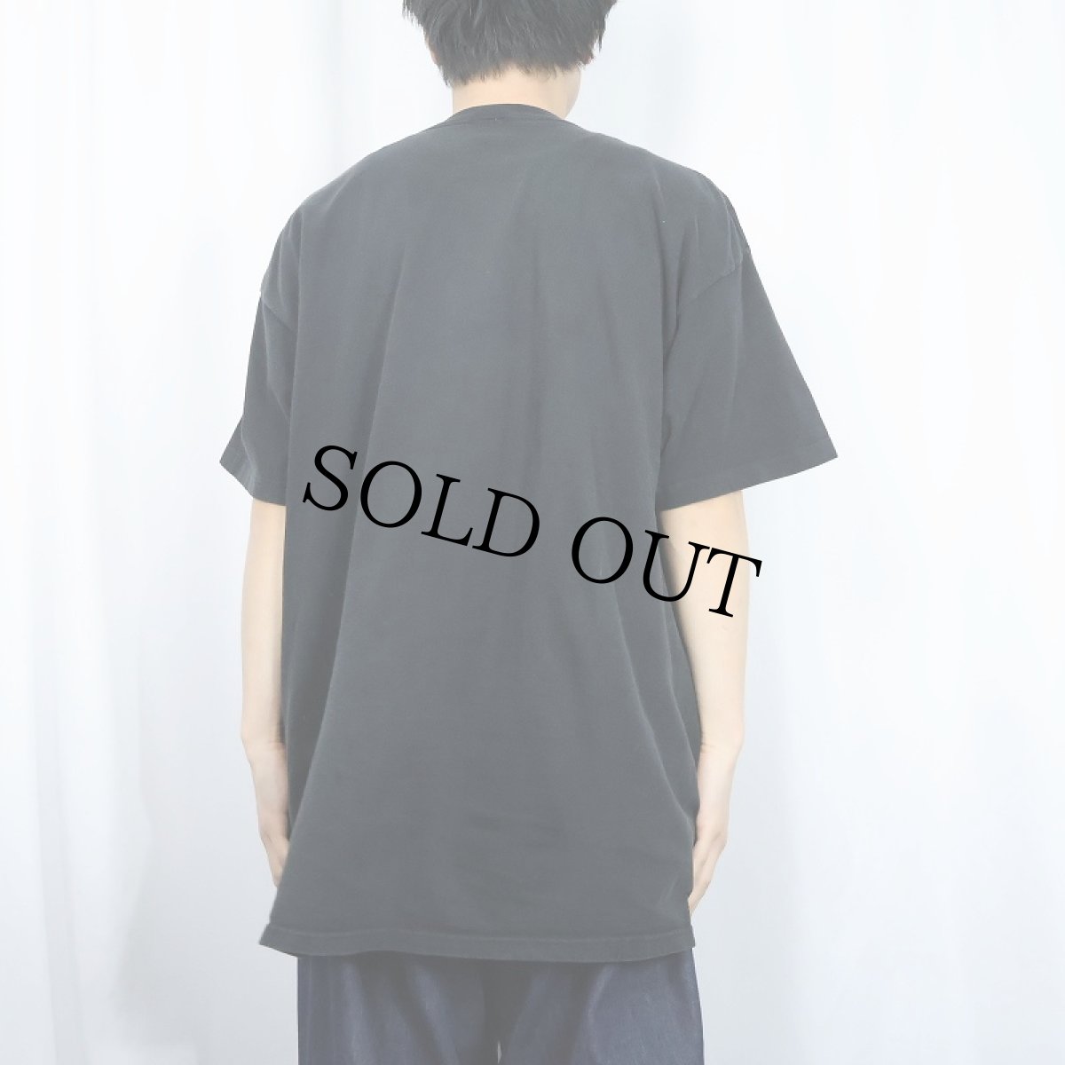 画像3: 2000's THE SIMPSONS "Can't sleep, clowns will eat me..." アニメプリントTシャツ BLACK 2X (3)