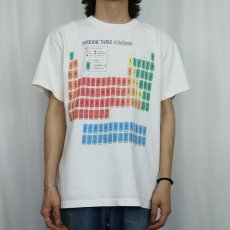画像2: 90's USA製 "Periodic Table of the Elements" 周期表プリントTシャツ L (2)