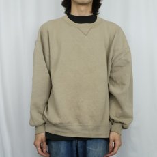 画像2: 90's RUSSELL ATHLETIC USA製 前V 無地スウェット XXL (2)