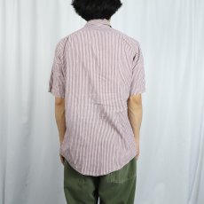 画像3: 80〜90's L.L.Bean USA製 ストライプ柄 コットンシャツ (3)