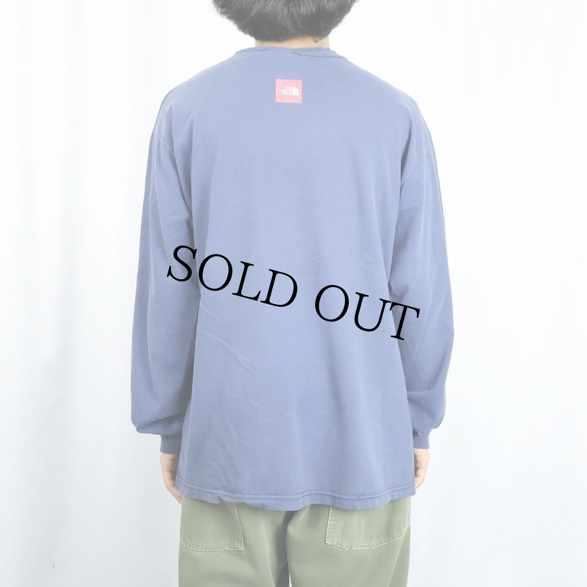 画像3: 90's〜 THE NORTH FACE "MT. RAINIER CASCADE RANGE, WA" プリントロンT NAVY (3)