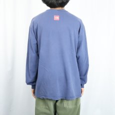 画像3: 90's〜 THE NORTH FACE "MT. RAINIER CASCADE RANGE, WA" プリントロンT NAVY (3)
