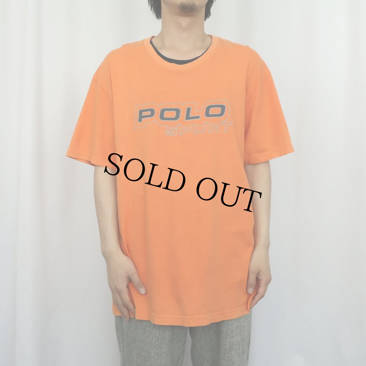 画像2: 90's POLO SPORT Ralph Lauren ロゴプリントTシャツ XL (2)