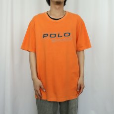 画像2: 90's POLO SPORT Ralph Lauren ロゴプリントTシャツ XL (2)