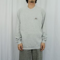 画像3: 90's FRUIT OF THE LOOM IRELAND製 ロゴプリントスウェット XL (3)