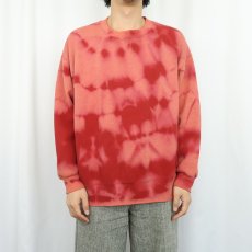画像2: 90's ST. JOHN'S BAY SPORT タイダイスウェット L (2)
