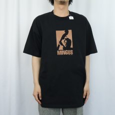 画像2: BOUNTY HUNTER ベーシスト プリントTシャツ BLACK XL (2)