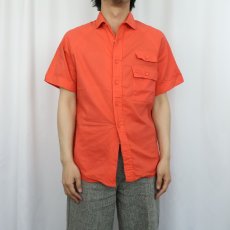 画像2: 50〜60's PENNEY'S TOWNCRAFT コットンシャツ SIZE15-15 1/2 (2)