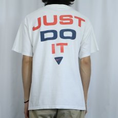 画像4: 90〜2000's NIKE "JUST DO IT" ロゴプリントTシャツ M (4)