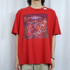 画像3: 2000 SANTANA ラテンロックバンドTシャツ XL (3)
