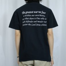 画像4: "HOLY BIBLE" ジーザスプリントTシャツ L (4)